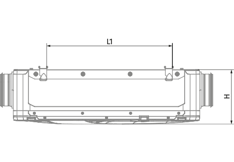 Blauberg Reneo D 181-E R S14 - Dimensions