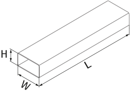 Blauberg BlauPlast FK 110x55/0.35 - Dimensions