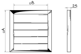 Blauberg GM 550 - Dimensions