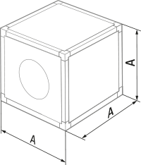 Blauberg Iso-V 355 4D - Dimensions
