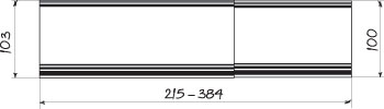 Blauberg KIT Aero-BW 100/40-1 - Dimensions