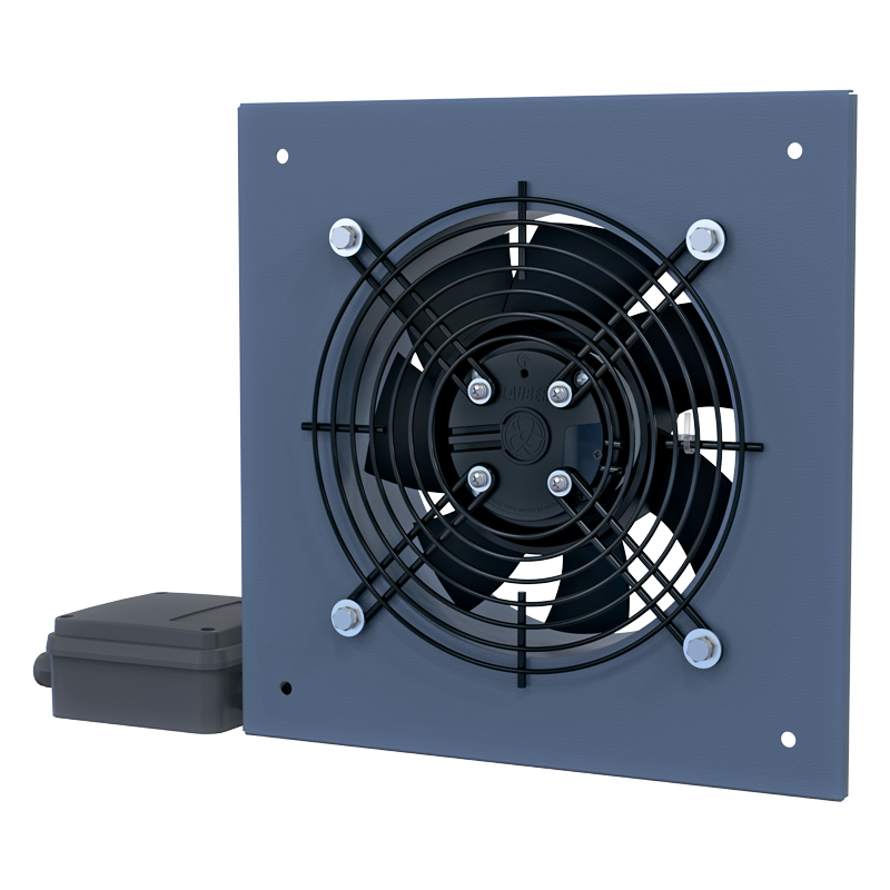 Blauberg Axis-Q EC 500 - Wall-mounted axial fans with EC-motors