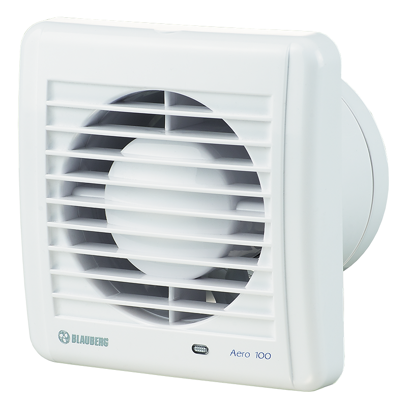 Blauberg Aero 100 S - Low-noise axial fan for exhaust ventilation