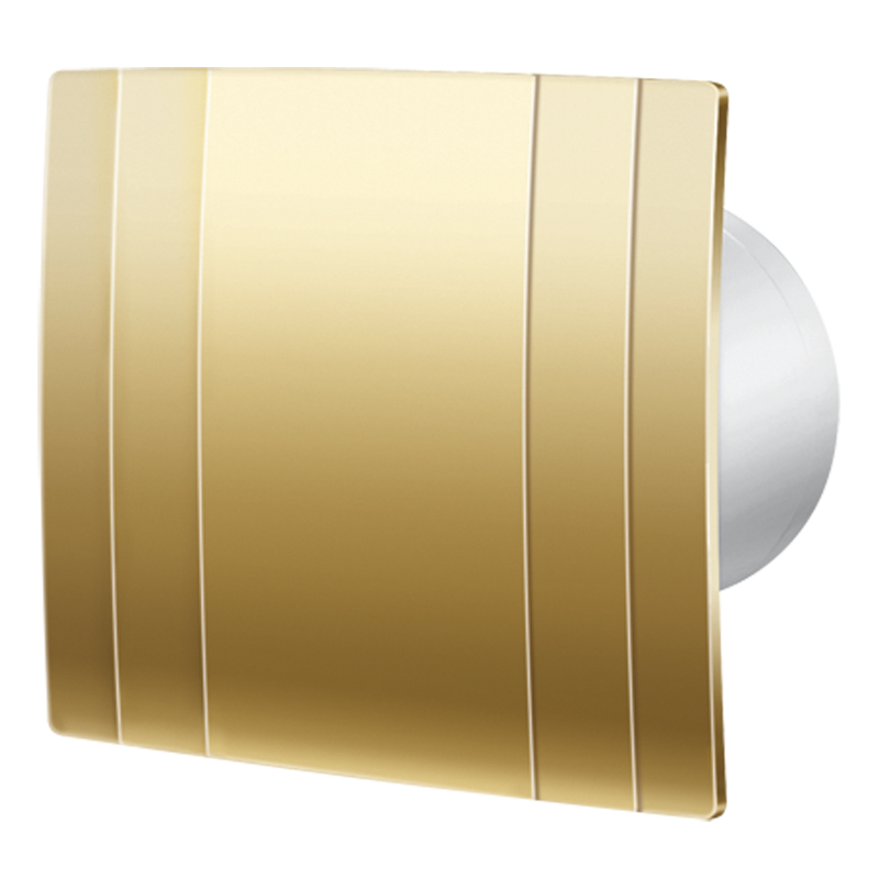 Blauberg Quatro Hi-Tech Chrome 150 SH - Extract fans with decorative front panel