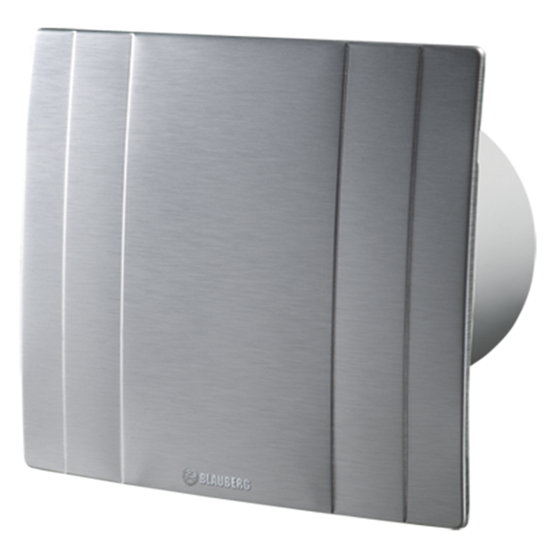 Blauberg Quatro Hi-Tech Chrome 150 SH - Extract fans with decorative front panel