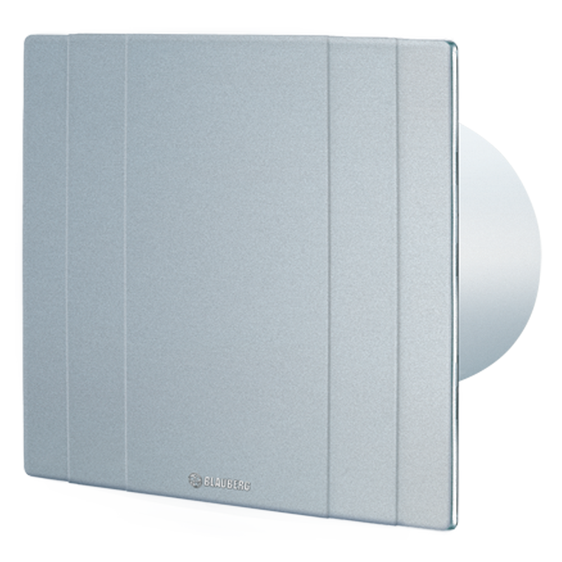 Blauberg Quatro Hi-Tech Chrome 150 SH - Extract fans with decorative front panel