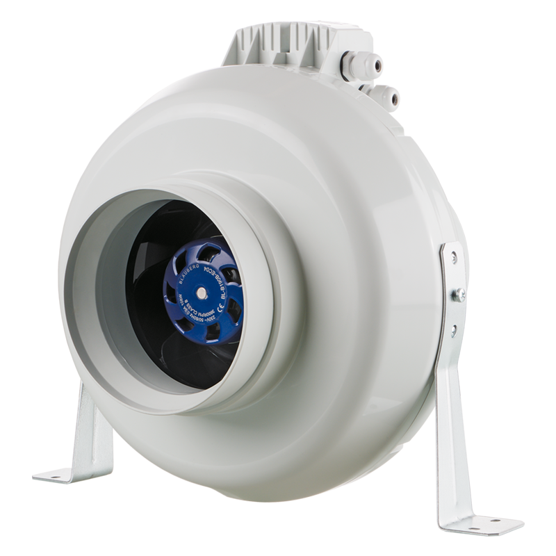 Blauberg Centro EC 150 FR1 - Centrifugal inline fans in plastic casings with EC-motors