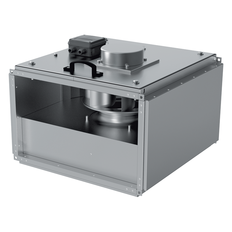 Blauberg Box-I EC 100x50-3 max  - Centrifugal inline fans with backward curved blades in sound-insulated casings with EC-motors