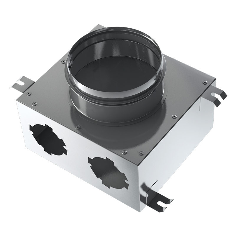 Series Blauberg Metal air distribution boxes 63 mm - System 63 - Radial ductwork