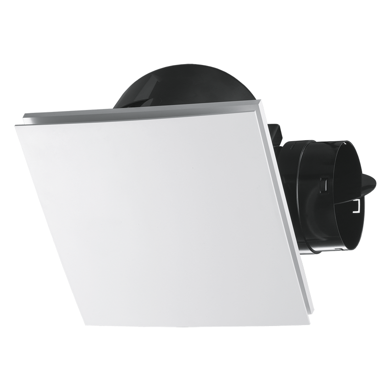 Blauberg Ultra EC 400 Square T W - Centrifugal exhaust low-noise and low-energy fans with EC-motors for ceiling mounting