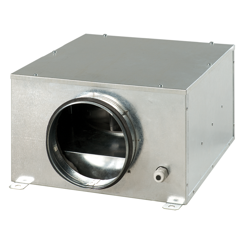 Blauberg Iso-B EC 160 - Centrifugal inline fans with backward curved blades in sound-insulated casings with EC-motors