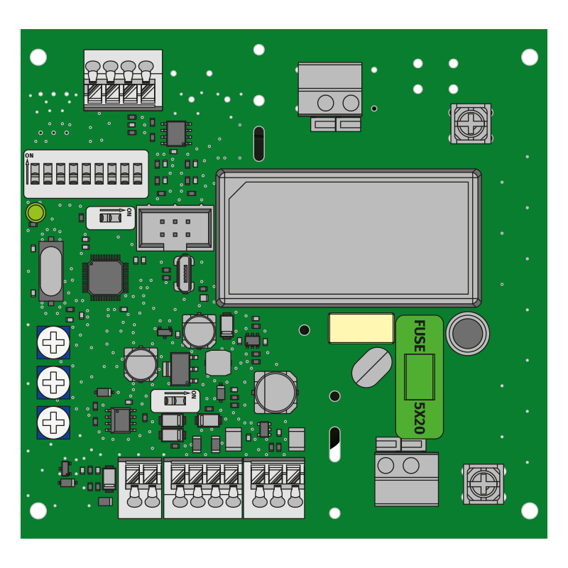 Series Blauberg BMS integration module - Electrical accessories for industrial units - Commercial and industrial ventilation