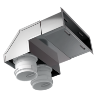 System 63 - Radial ductwork - Blauberg BlauFast RPWB 200x55/63x2 M