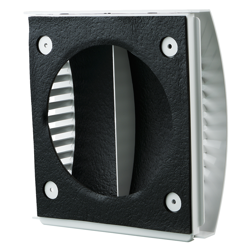 Blauberg AH-10 white 100 - Plastic hoods decoration of supply and exhaust vents of public, residential and industrial ventilation systems