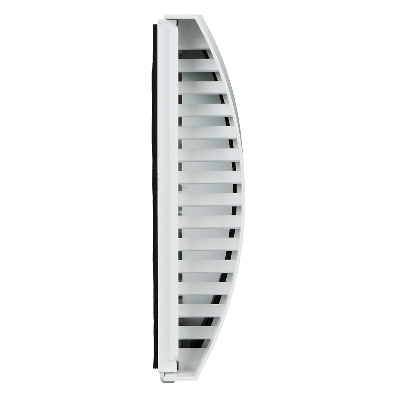 Blauberg AH-10 white 100 - Plastic hoods decoration of supply and exhaust vents of public, residential and industrial ventilation systems